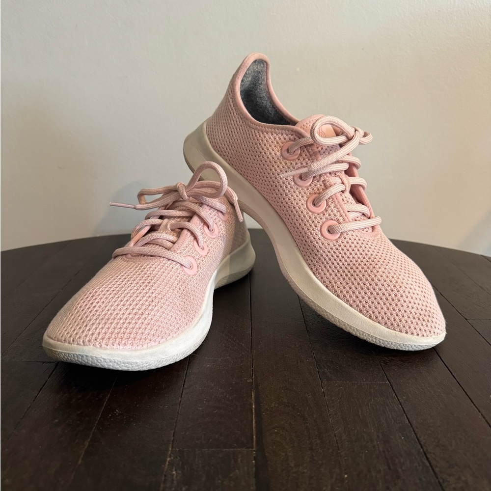 Allbirds Pink Tree Runners, W9